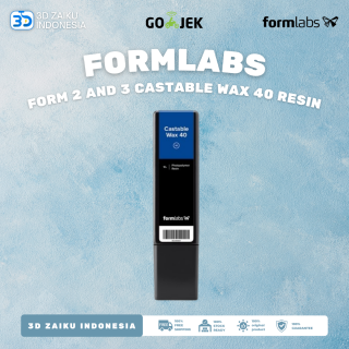 Original Formlabs Form 2 and 3 Castable Wax 40 Resin for 3D Printing